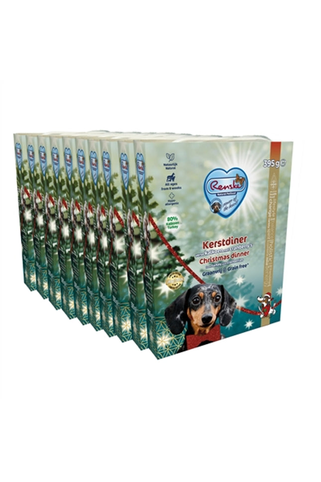 Renske Vers Vlees Kerstdiner Limited Edition Hondenvoer