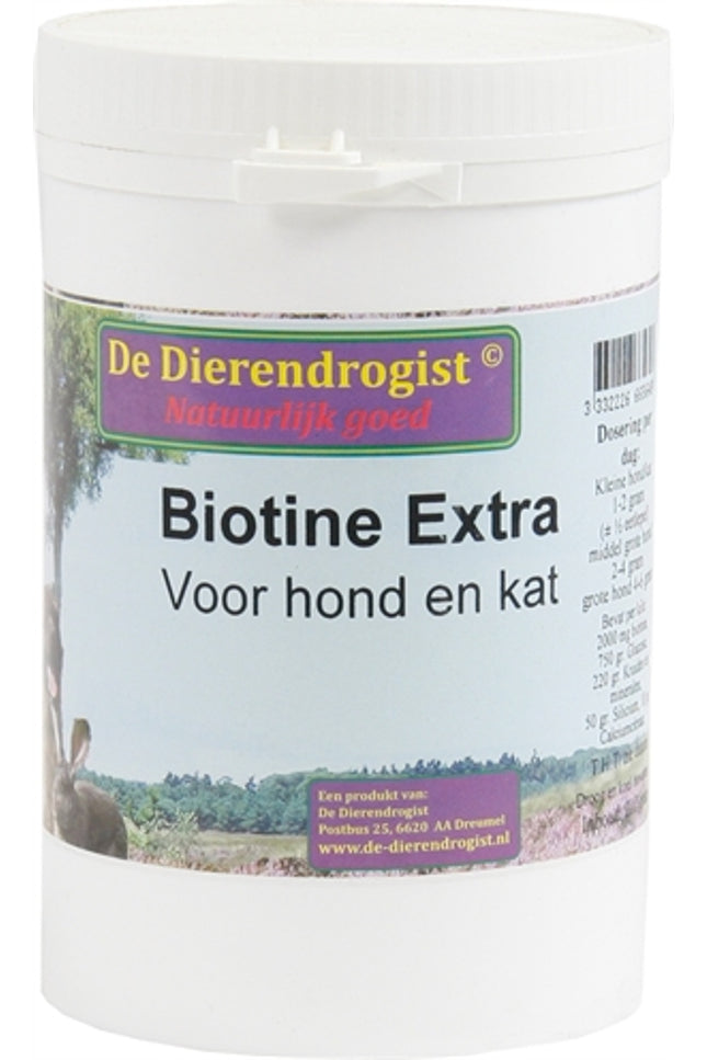 Dierendrogist Biotine Poeder+Kruiden Voor Hond En Kat