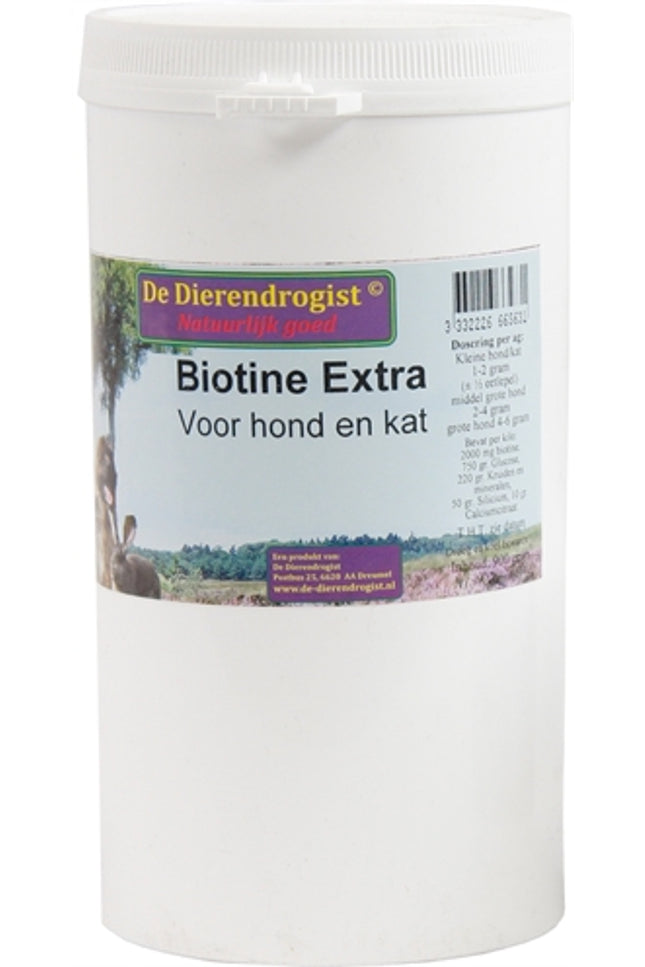 Dierendrogist Biotine Poeder+Kruiden Voor Hond En Kat