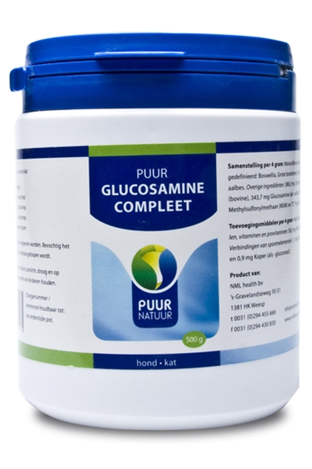 Puur Natuur Glucosamine Extra (Compleet) Voor Hond En Kat