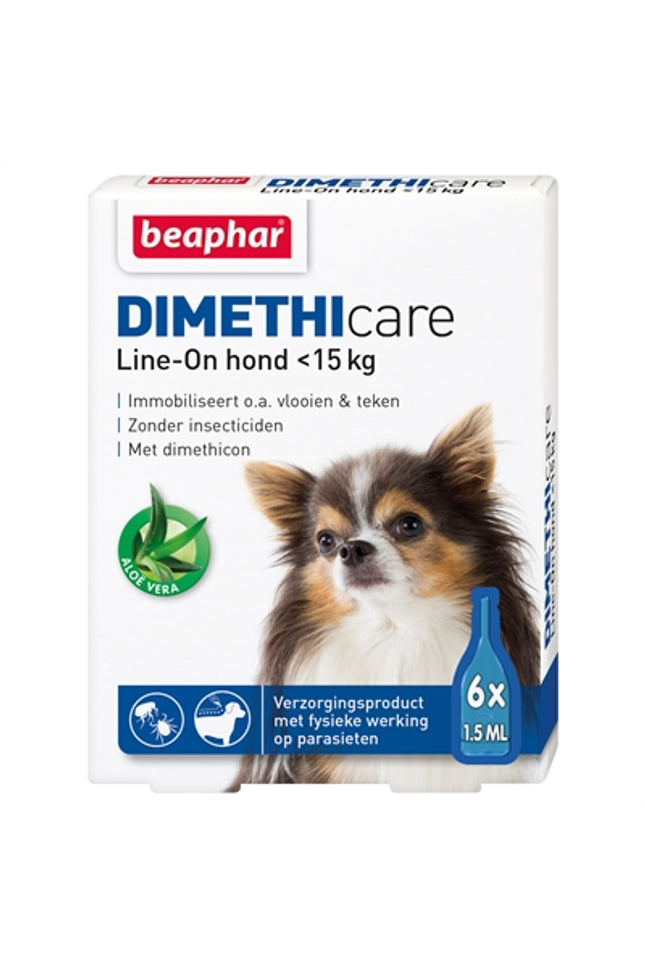 Beaphar Dimethicare Line-On Hond Tegen Vlooien En Teken