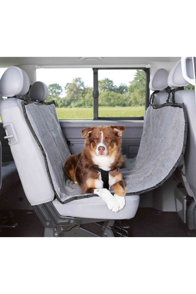 Trixie Auto-Hondendeken 4-Seasons Zwart / Grijs