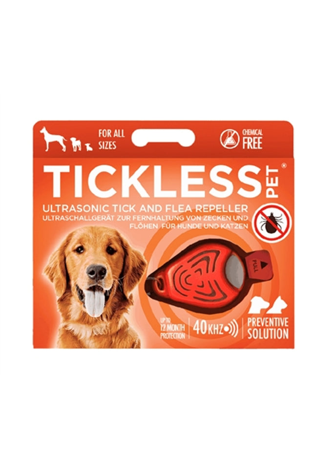 Tickless Teek En Vlo Afweer Voor Hond En Kat Fluoriserend Oranje