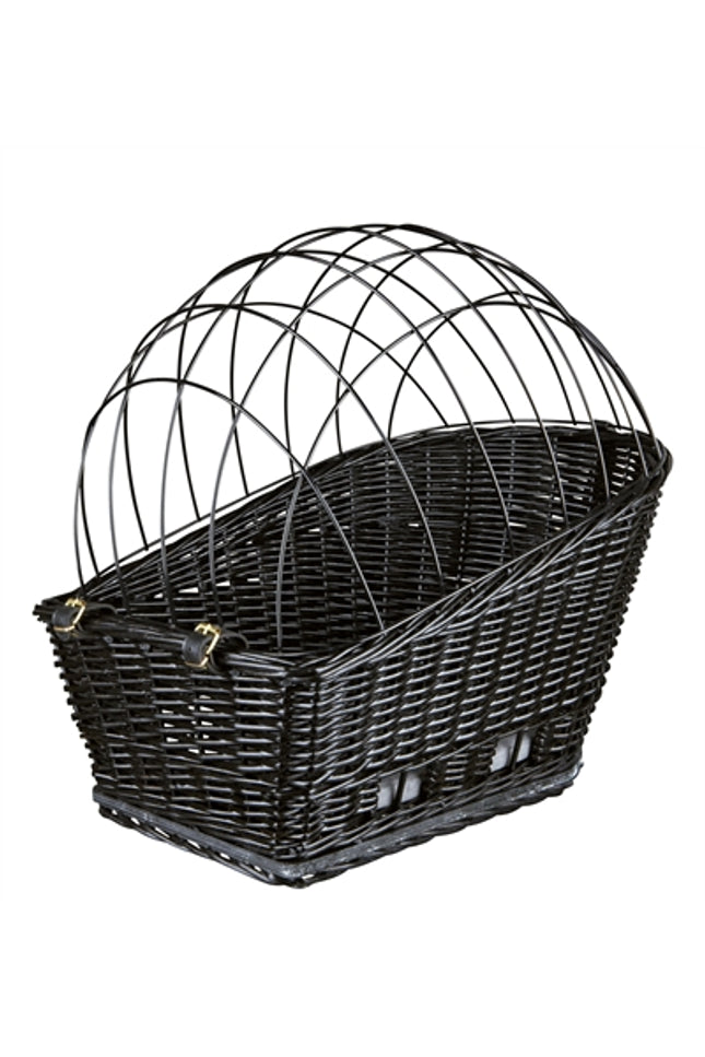 Trixie Fietsmand Met Draadkoepel Achterop Zwart