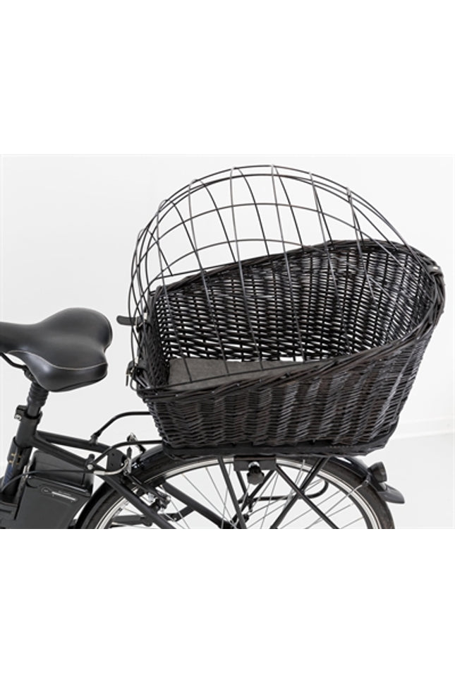 Trixie Fietsmand Met Draadkoepel Achterop Zwart