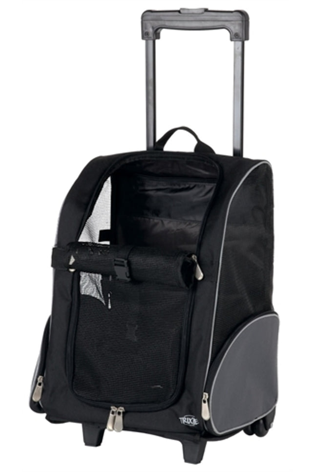 Trixie Reismand Trolley Zwart / Grijs