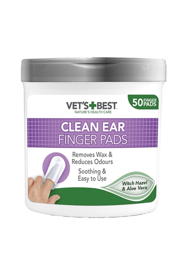 Vets Best Clean Ear Finger Pads