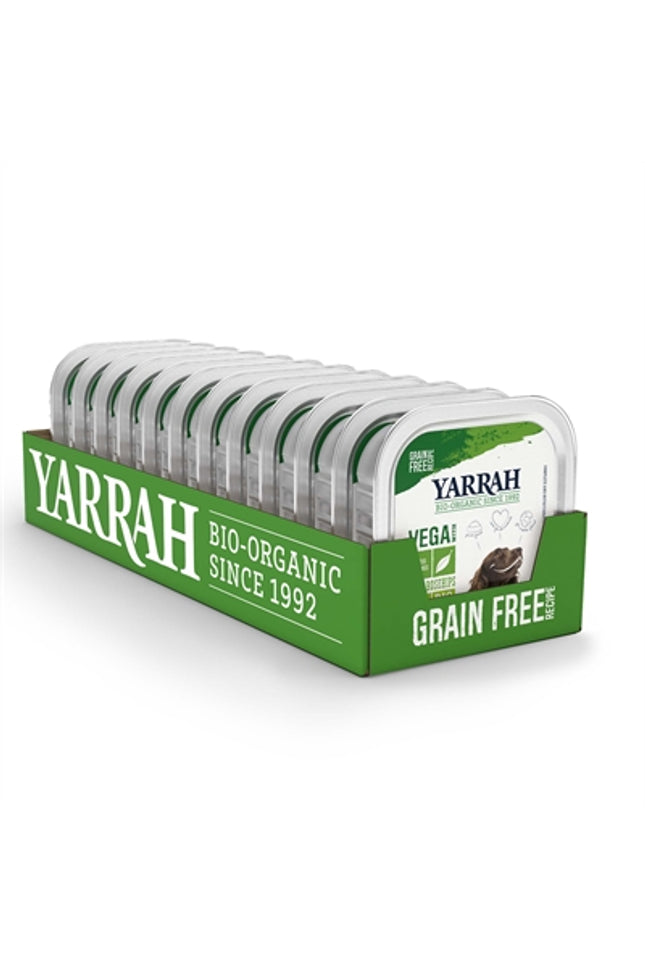 Yarrah Dog Alu Brokjes Vega Met Rozenbottels