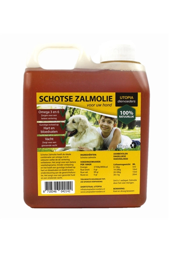 Utopia Schotse Zalmolie Naturel