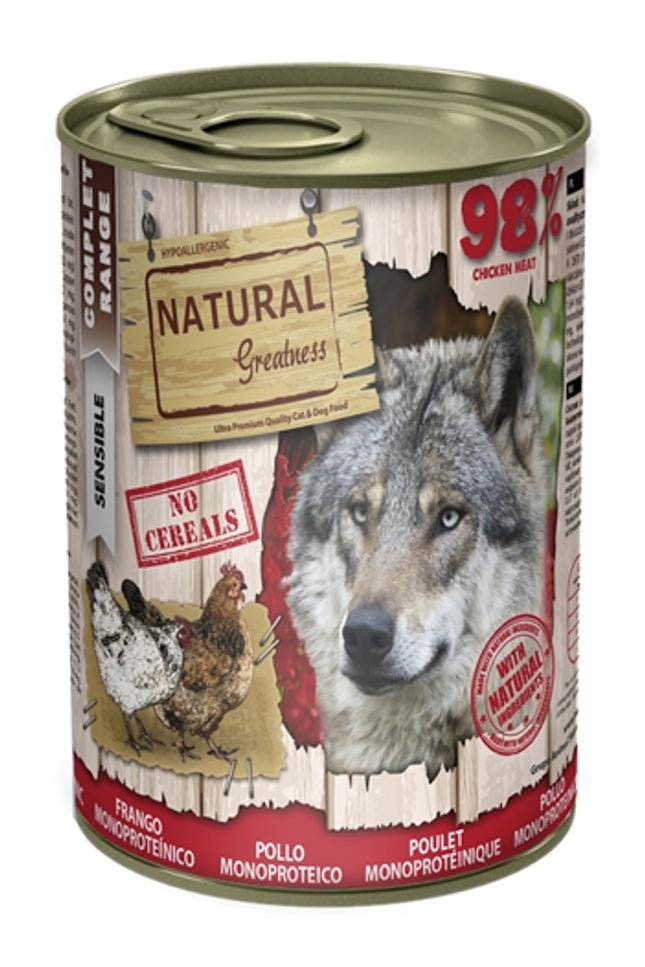 Natural Greatness Monoprotein Chicken Recipe