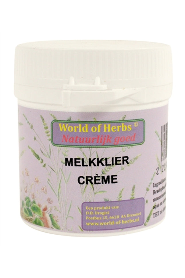 World Of Herbs Fytotherapie Melkklier Creme