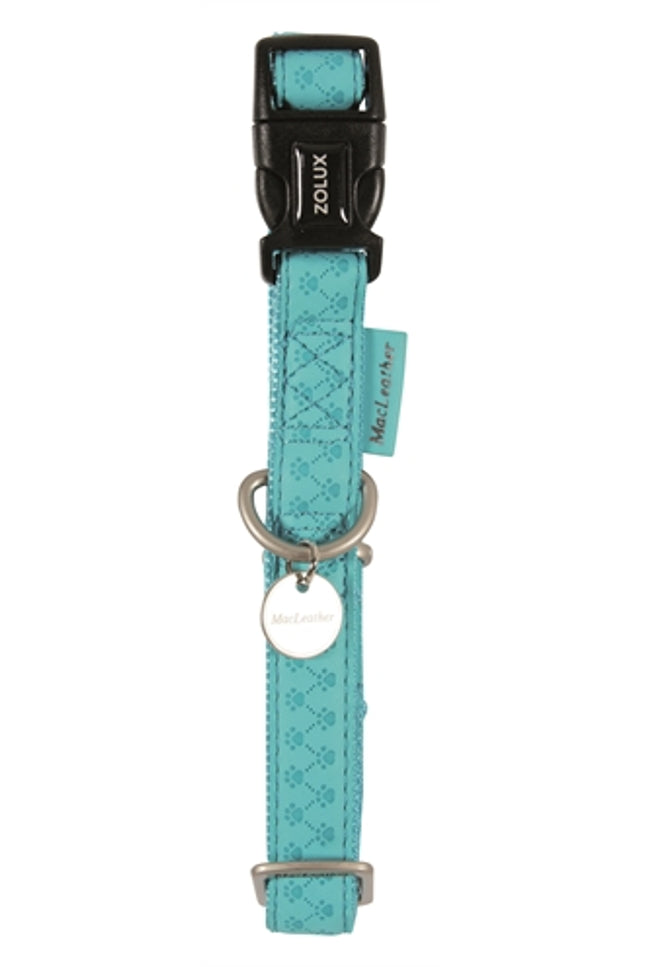 Macleather Halsband Blauw