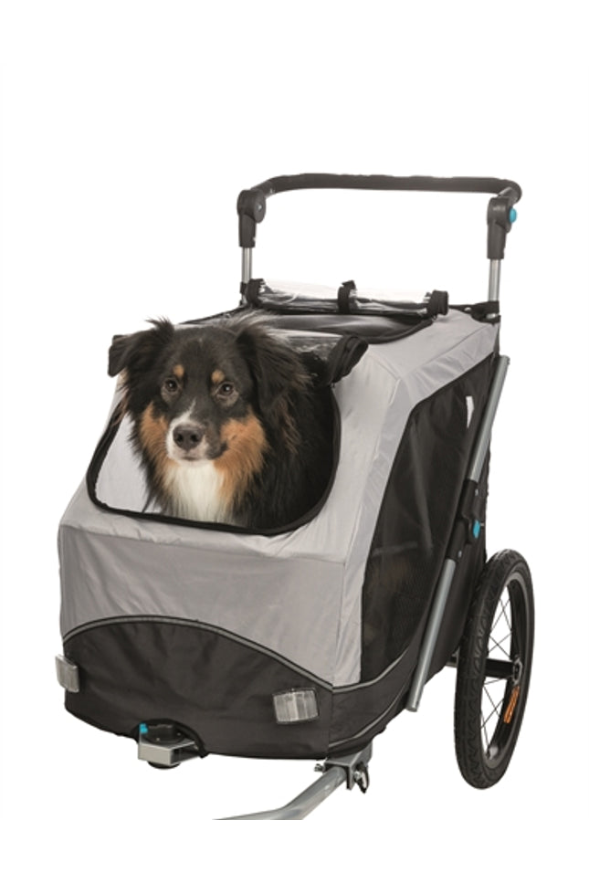 Trixie Hondenfietskar Opvouwbaar Grijs