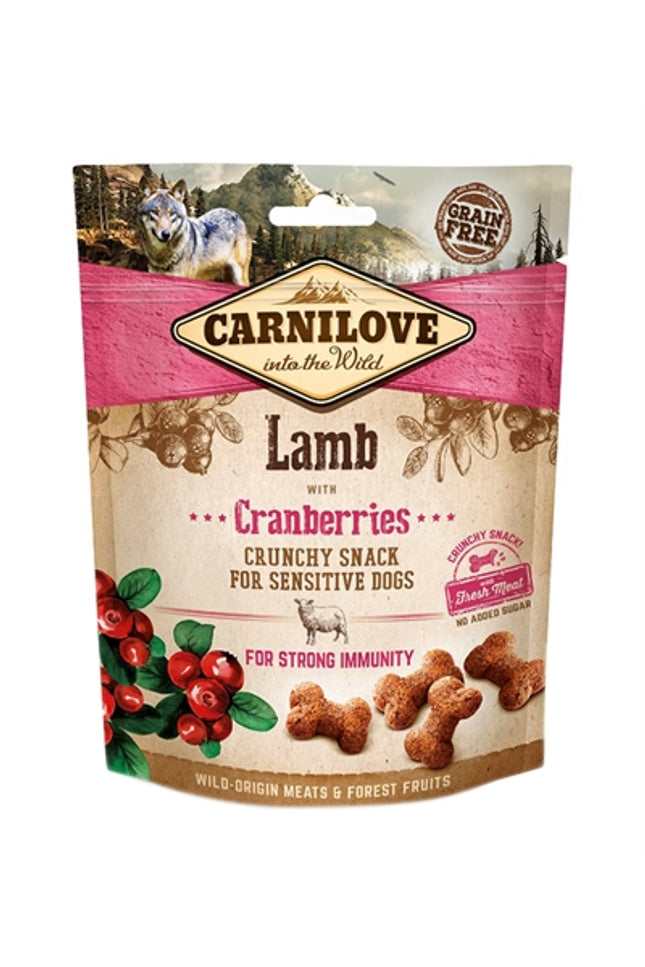Carnilove Crunchy Snack Lam / Cranberries