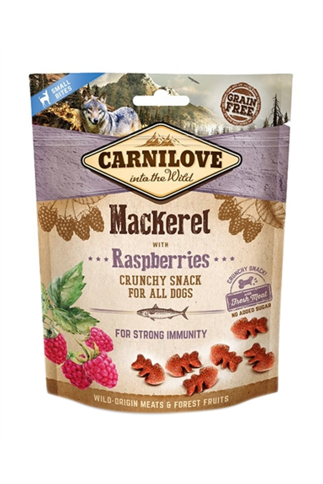 Carnilove Crunchy Snack Makreel / Framboos