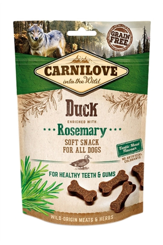 Carnilove Soft Snack Eend / Rozemarijn