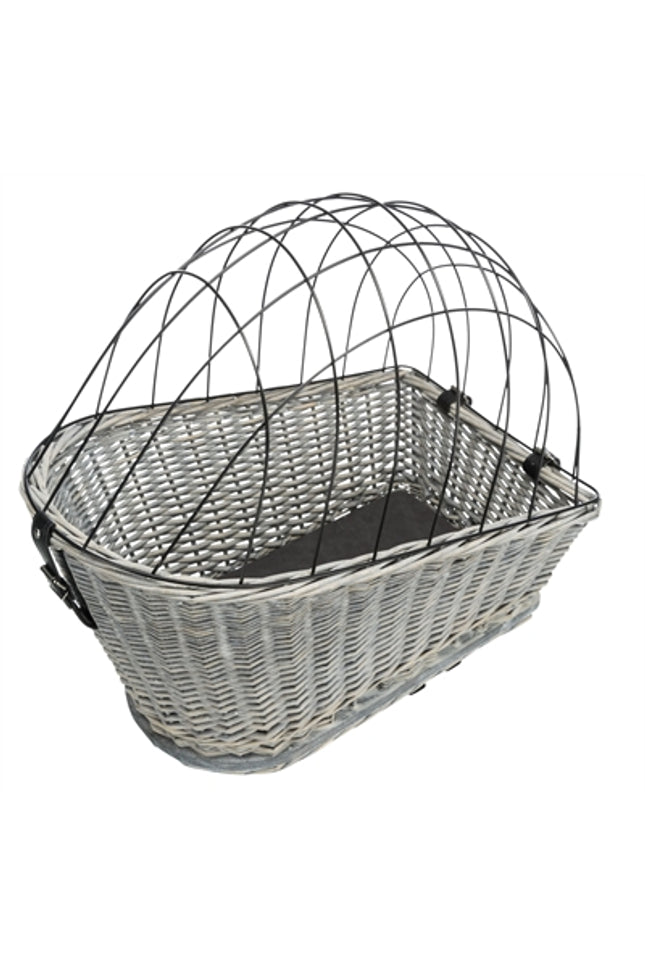 Trixie Fietsmand Bagagedrager Met Rooster Grijs