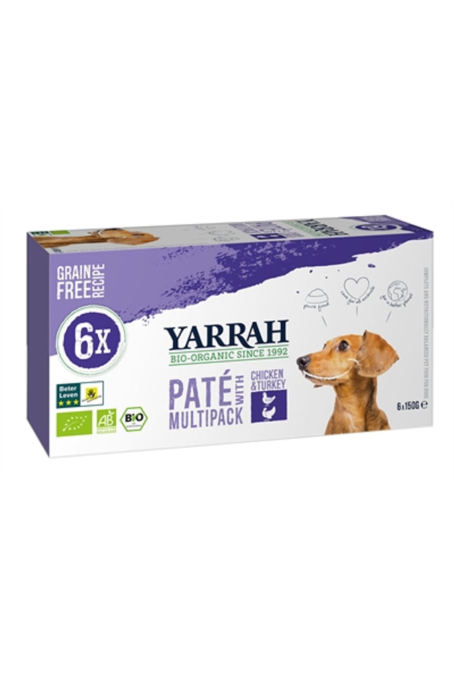 Yarrah Dog Alu Pate Multipack Chicken / Turkey
