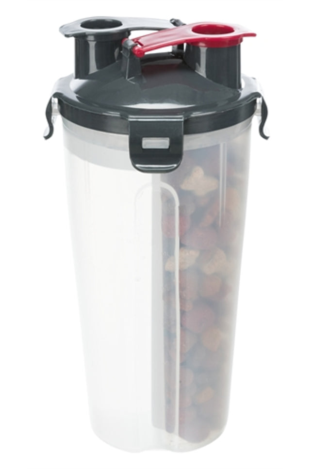 Trixie Waterfles / Voerfles Inclusief Reisbak Kunststof / Silicone