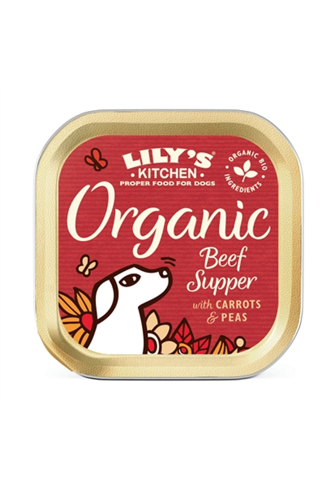Lily's Kitchen Dog Organic Beef Supper