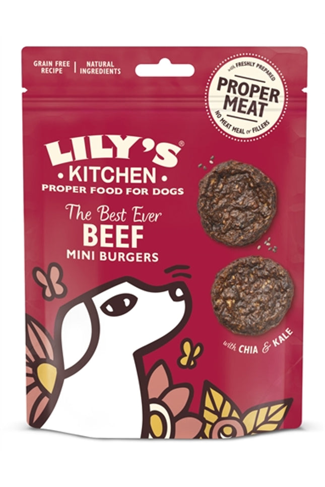 Lily's Kitchen Dog The Best Ever Beef Mini Burgers