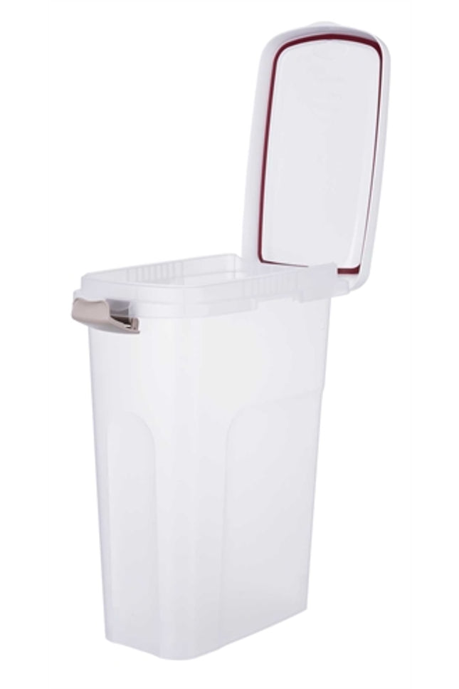 Trixie Voerton Luchtdicht Afsluitbaar Kunststof Transparant Wit / Wit