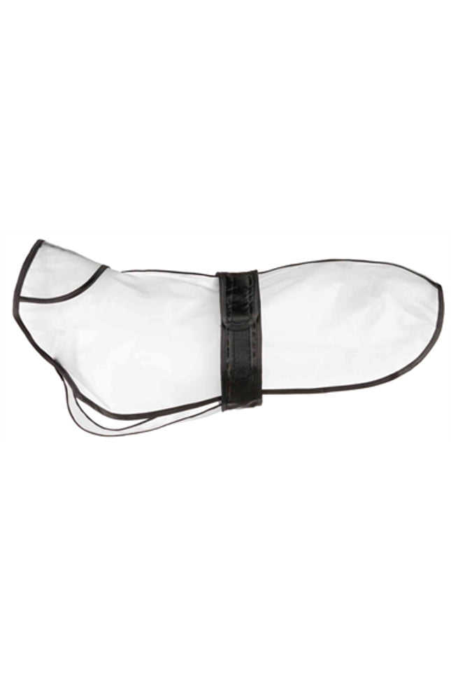 Trixie Regenjas Tarbes Transparant / Zwarte Stroken