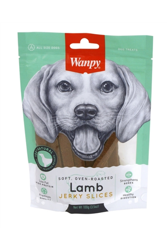 Wanpy Soft Oven-Roasted Lamb Jerky Slices