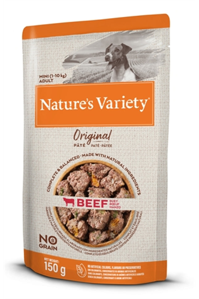 Natures Variety Original Mini Pouch Beef