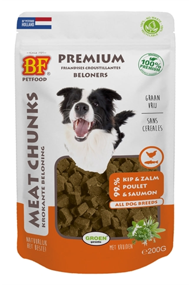 Bf Petfood Meat Chunks Kip En Zalm