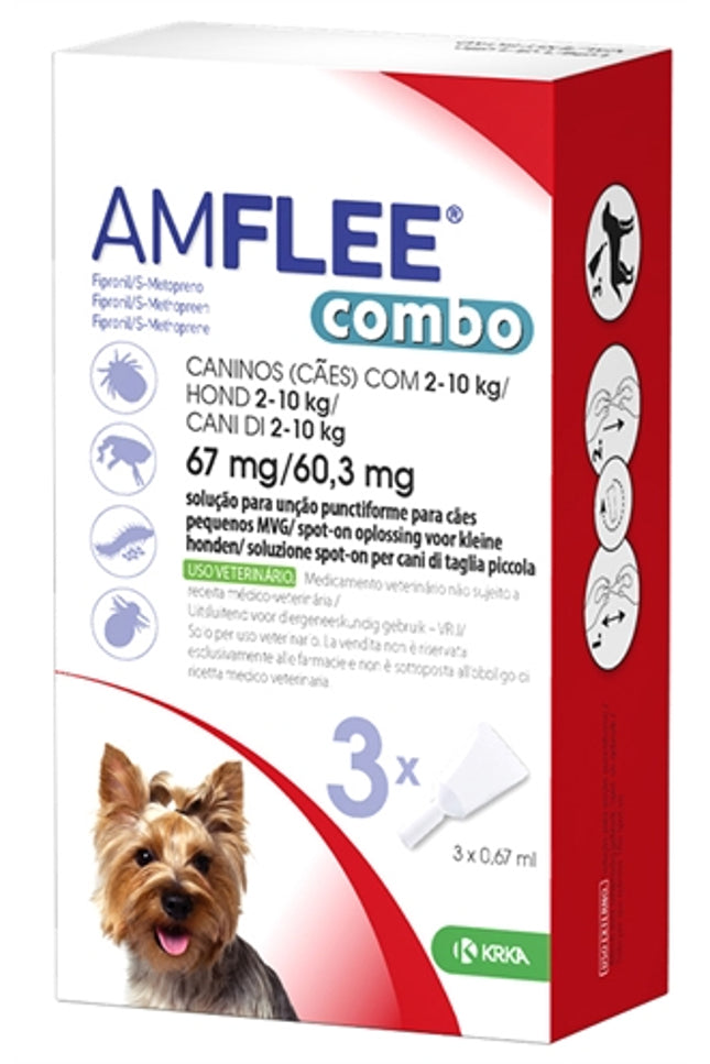 Krka Amflee Combo Spot On Hond