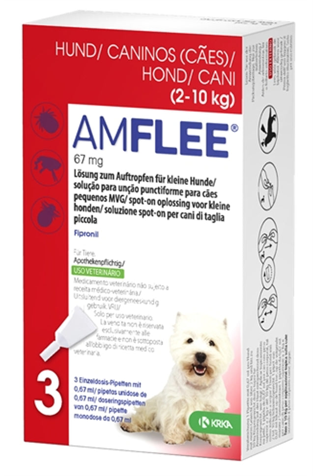 Krka Amflee Spot On Hond