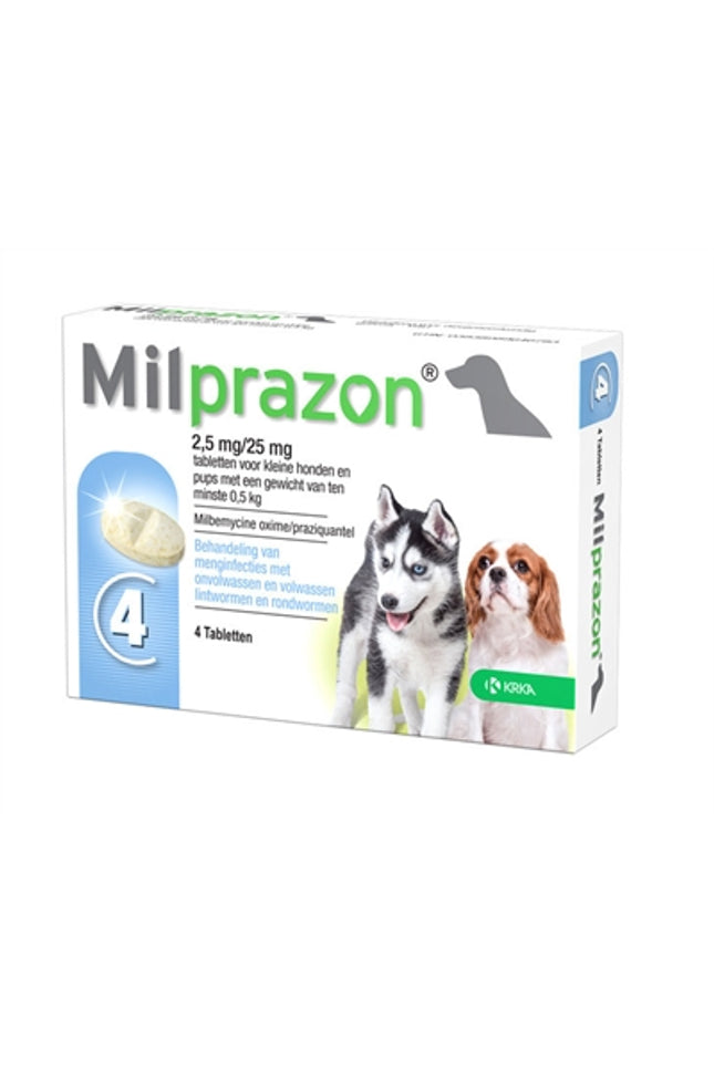 Krka Milprazon Ontwormingstabletten Hond