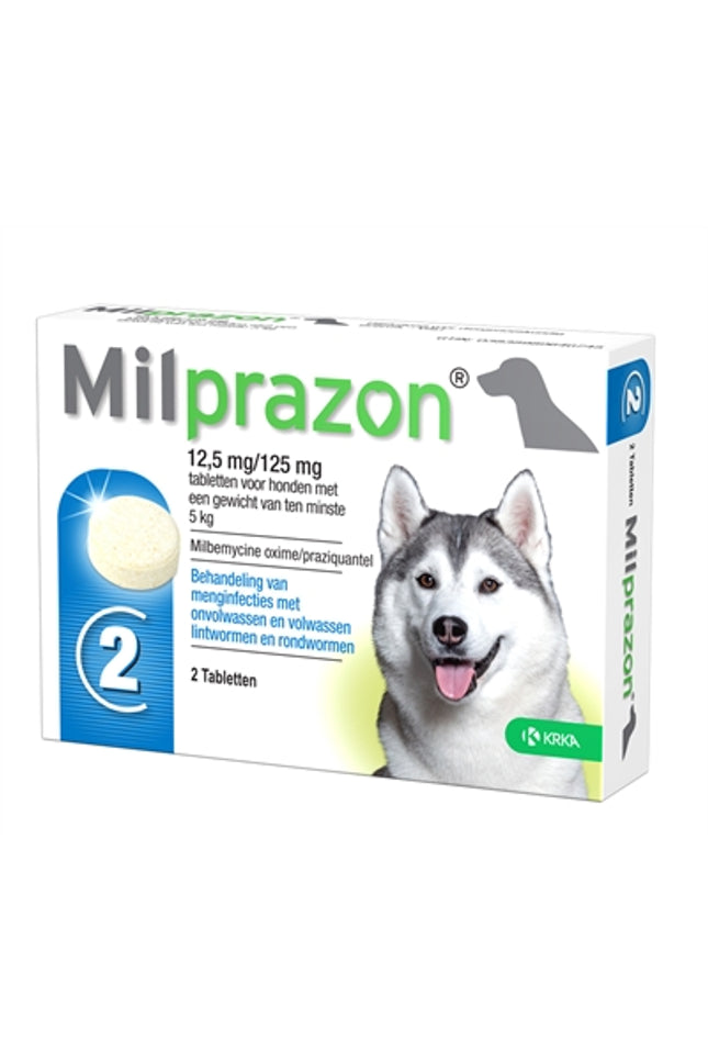 Krka Milprazon Ontwormingstabletten Hond