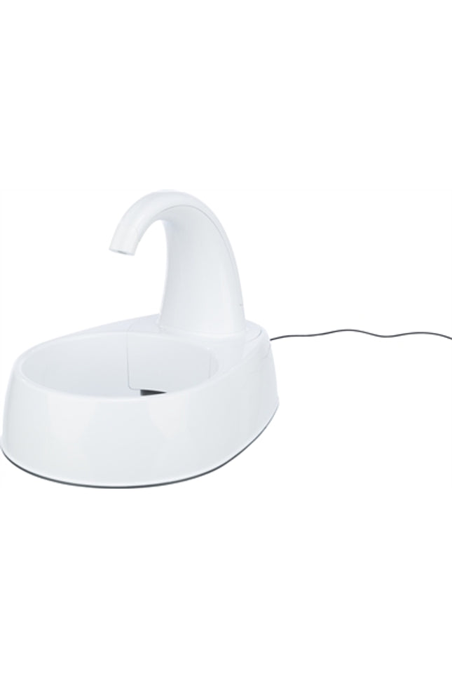 Trixie Drinkfontein Curved Stream Kunststof Wit