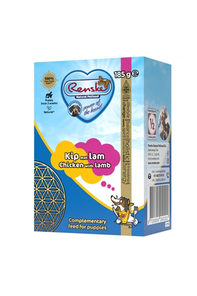 Renske Vers Bereide Maaltijd Puppy Lam / Kip