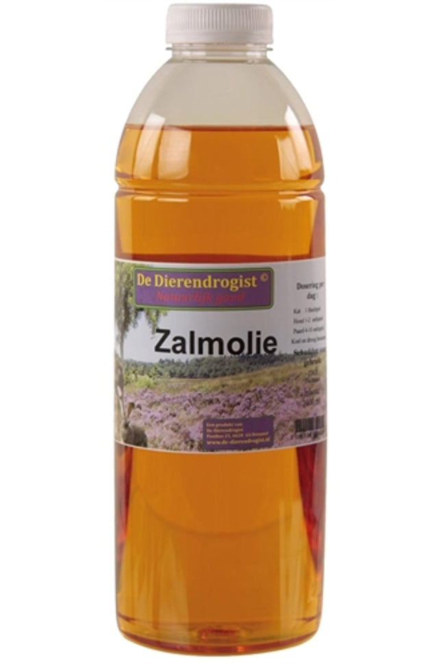 Dierendrogist Zalmolie