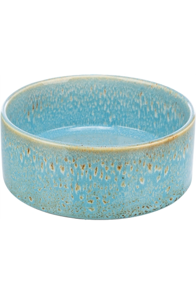 Trixie Voerbak / Drinkbak Keramiek Blauw