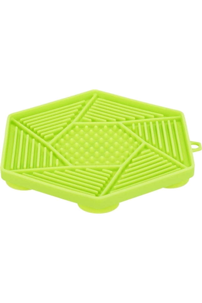Trixie Lick'n'snack Mat Met Zuignappen Siliconen Groen
