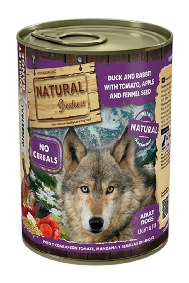 Natural Greatness Duck / Rabbit / Tomato / Apple / Fennel Seeds