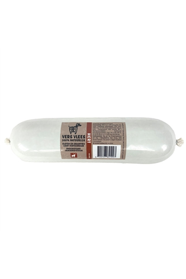 Freds Gestoomd Vers Vlees Worst Hert Graan En Glutenvrij