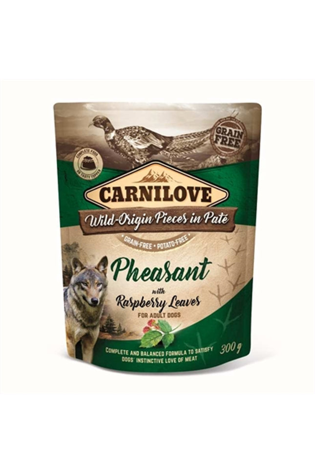 Carnilove Dog Pouch Fazant / Frambozenblad