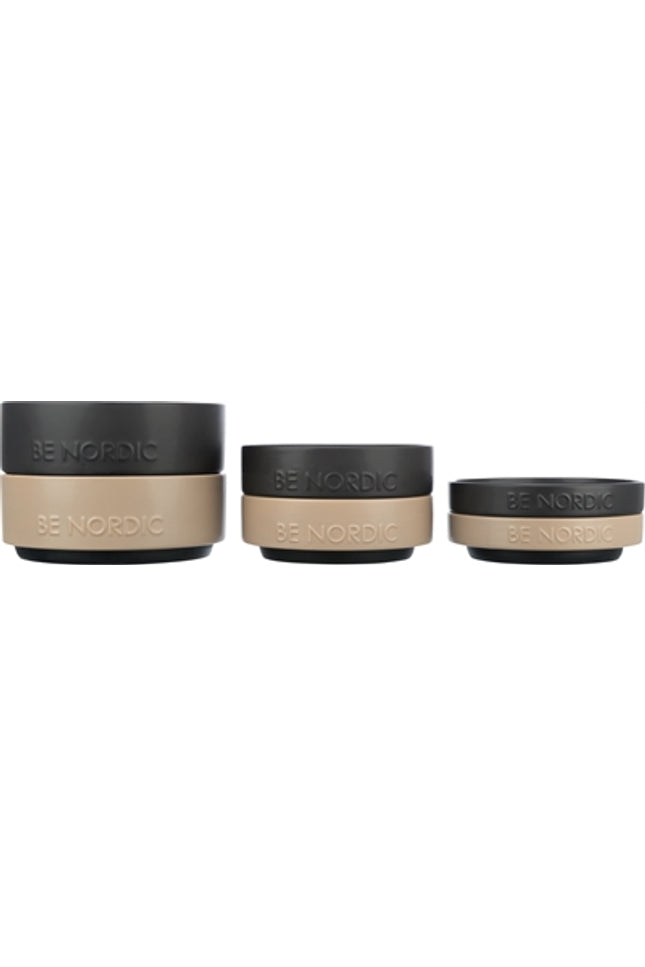 Trixie Be Nordic Voerbak Hond Keramiek / Rubber Taupe