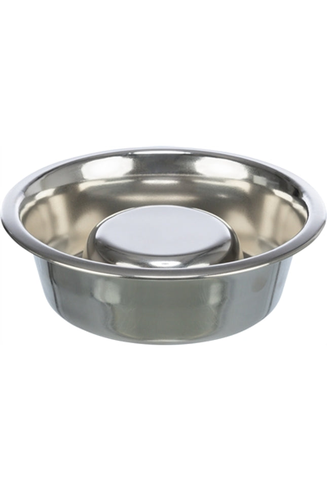 Trixie Voerbak Hond Slow Feeding Rvs