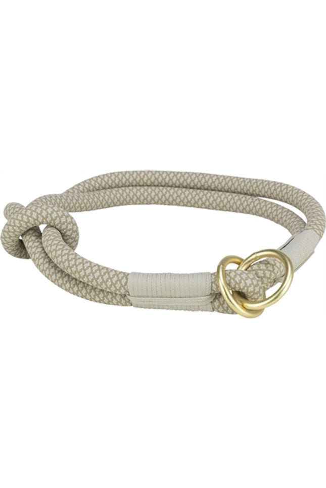 Trixie Halsband Hond Soft Half-Slip Grijs / Lichtgrijs