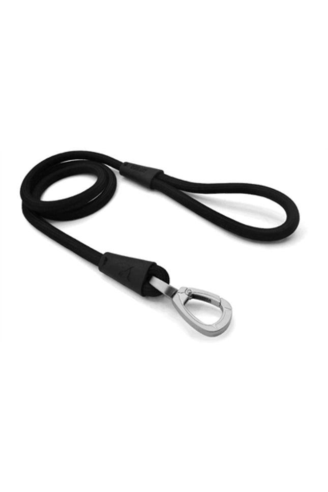 Morso Hondenriem Soft Rope Gerecycled Black Zwart