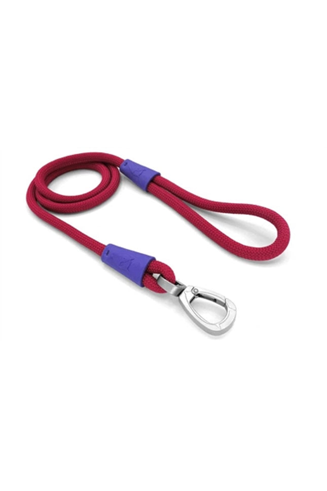 Morso Hondenriem Regular Rope Gerecycled Red Velvet Rood