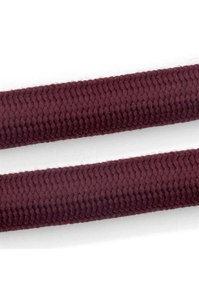 Morso Half Slip Halsband Hond Soft Rope Gerecycled Plum Paars