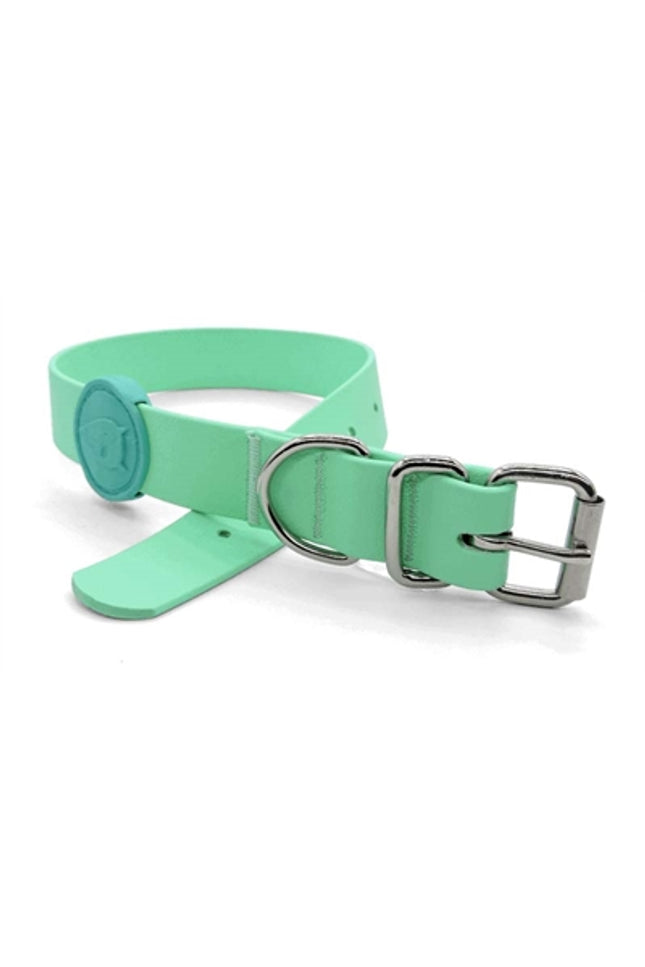 Morso Halsband Hond Waterproof Gerecycled Carribean Green Groen