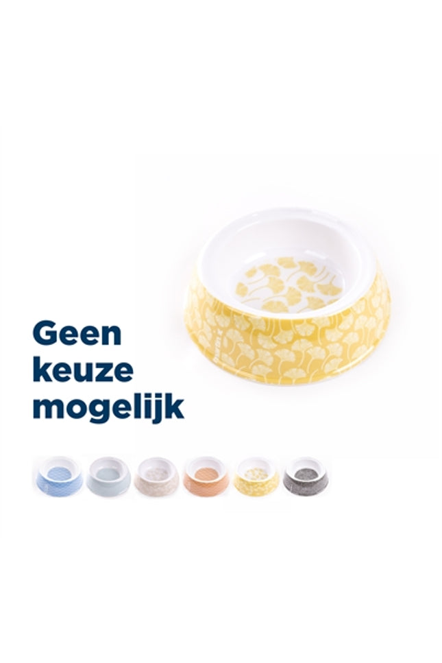 Martin Voerbak / Drinkbak Hond Melamine Japan Assorti